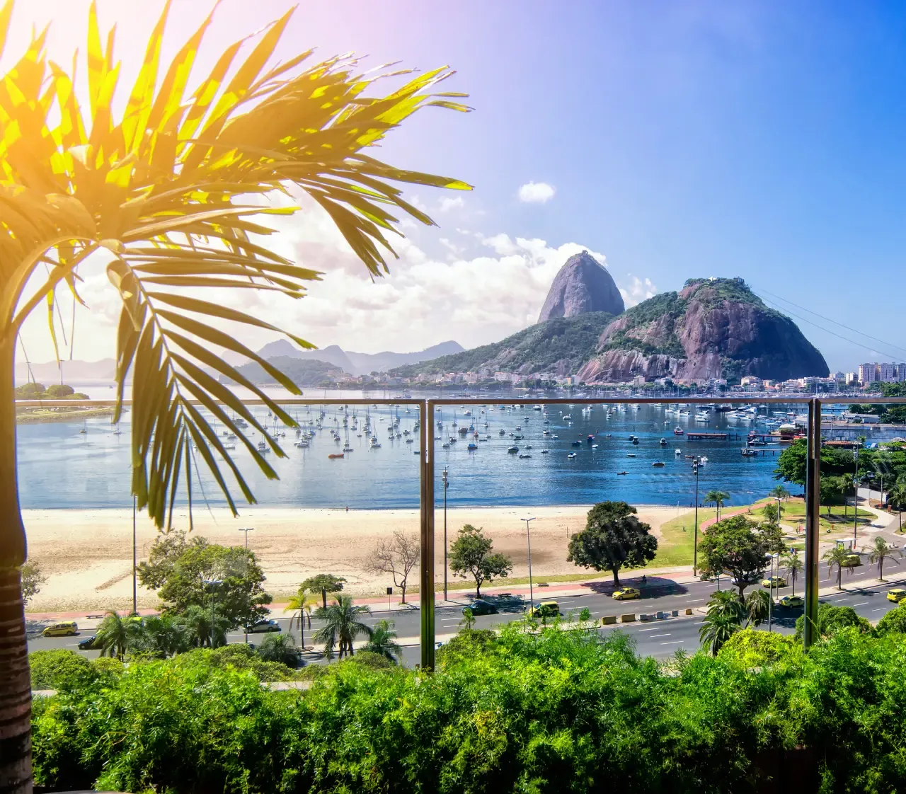 Enseada de Botafogo e o Pão de Açúcar