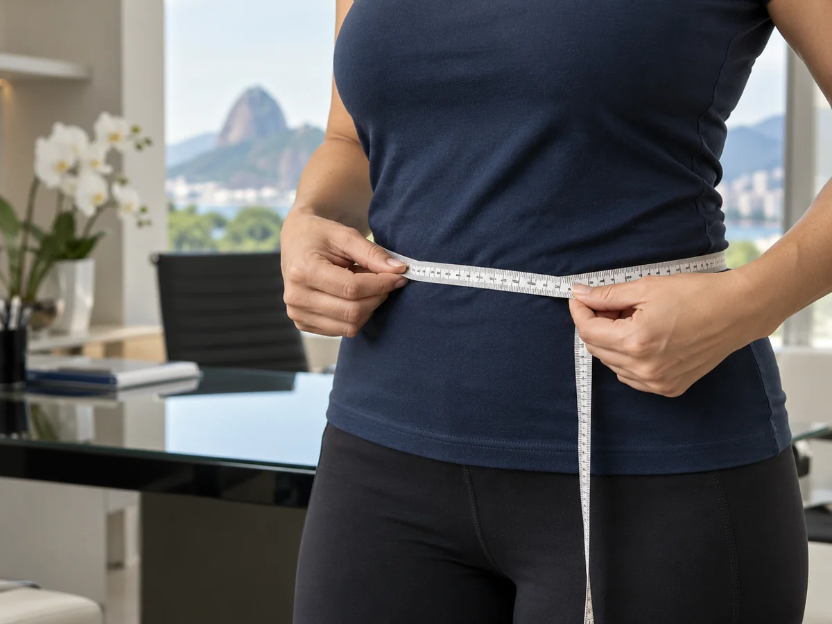 Avaliação da gordura abdominal durante a consulta de nutrologia